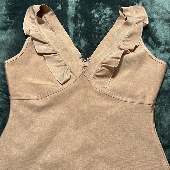 Pink Fitted Dress - Picture 2 of 5